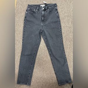Madewell light black jeans size 30x27”